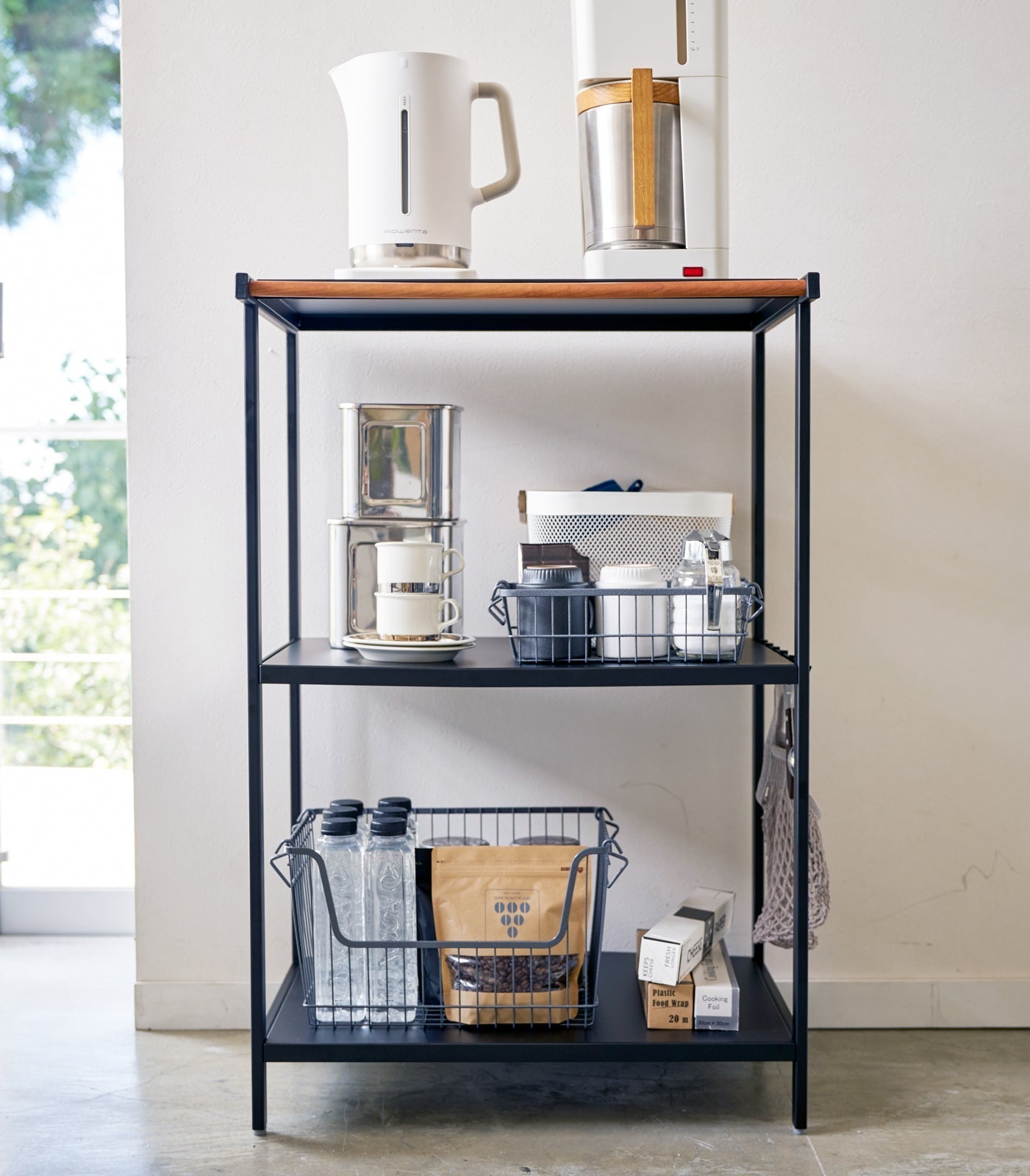 Yamazaki Home · Steel 35” High Storage Rack | socius design in Rochester, MN