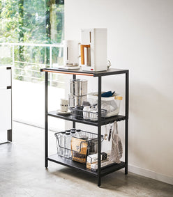 Yamazaki Home · Steel 35” High Storage Rack | socius design in Rochester, MN