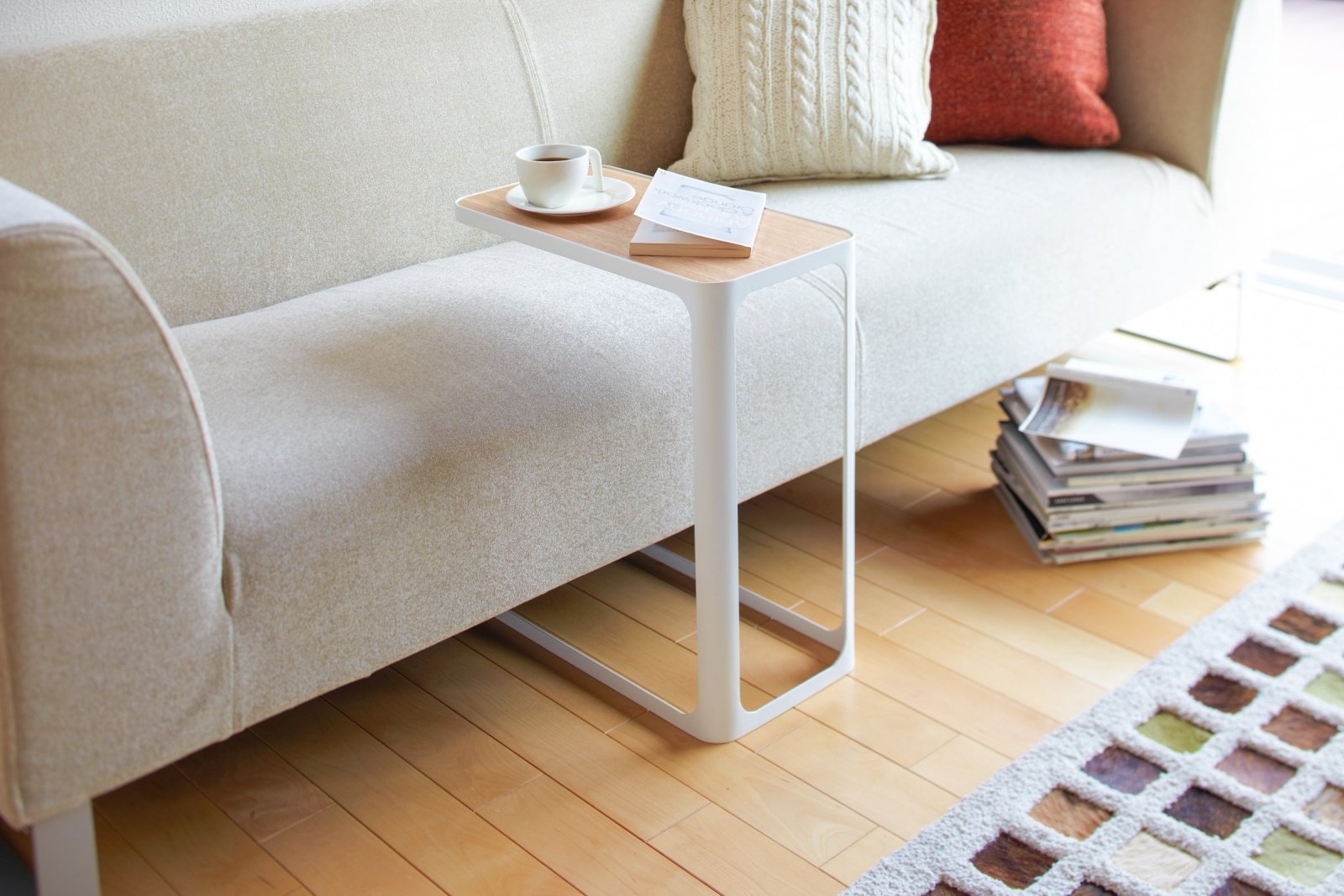 Yamazaki Home · Steel "C" Side Table (20" H) · Yamazaki Home | socius design in Rochester, MN