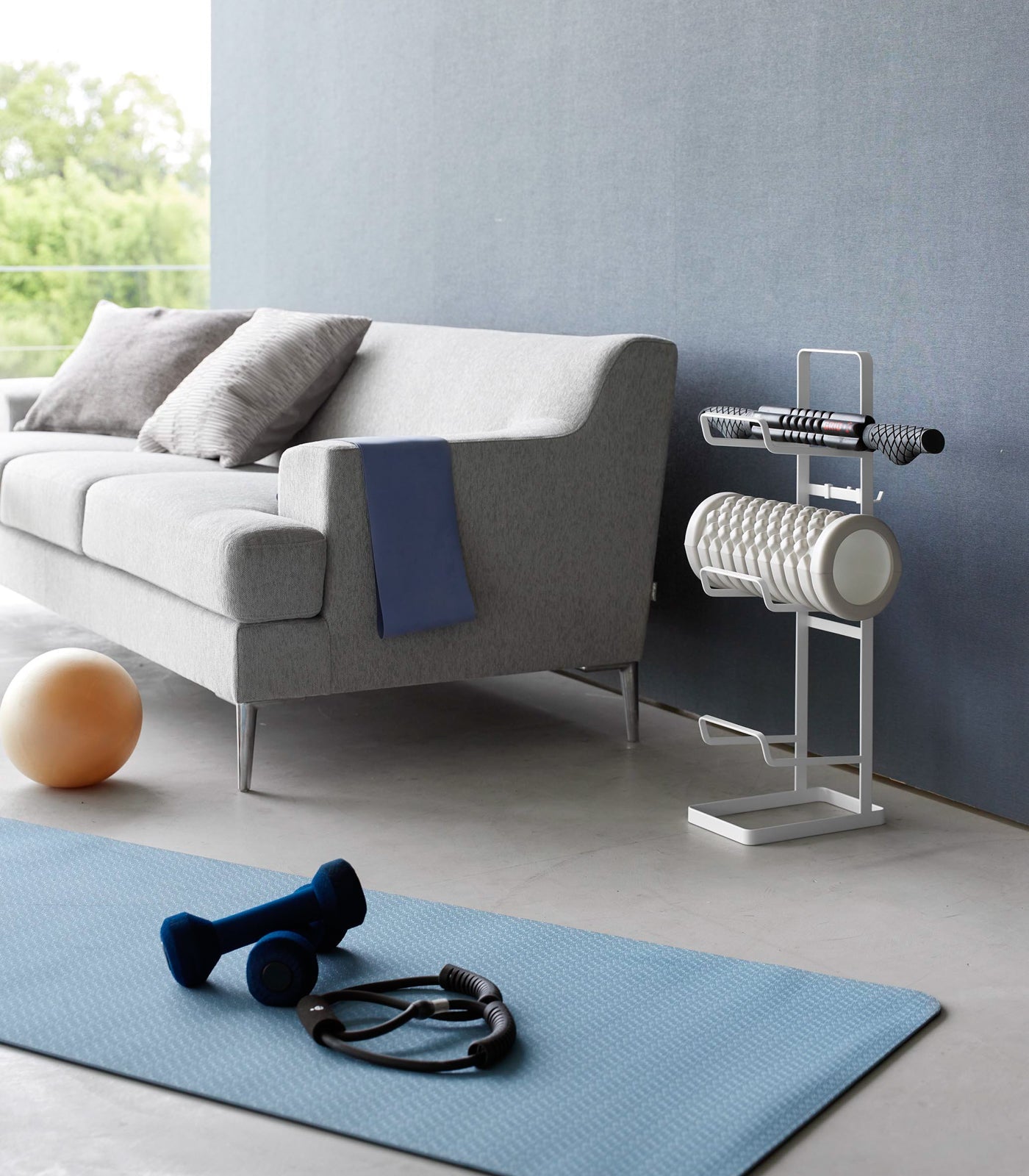 Yamazaki Home · Steel Fitness Equipment Storage Rack | socius design in Rochester, MN