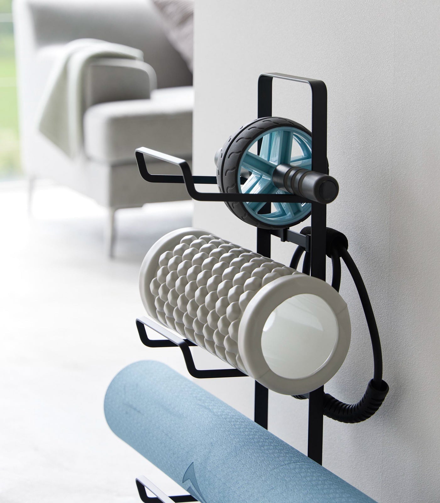 Yamazaki Home · Steel Fitness Equipment Storage Rack | socius design in Rochester, MN