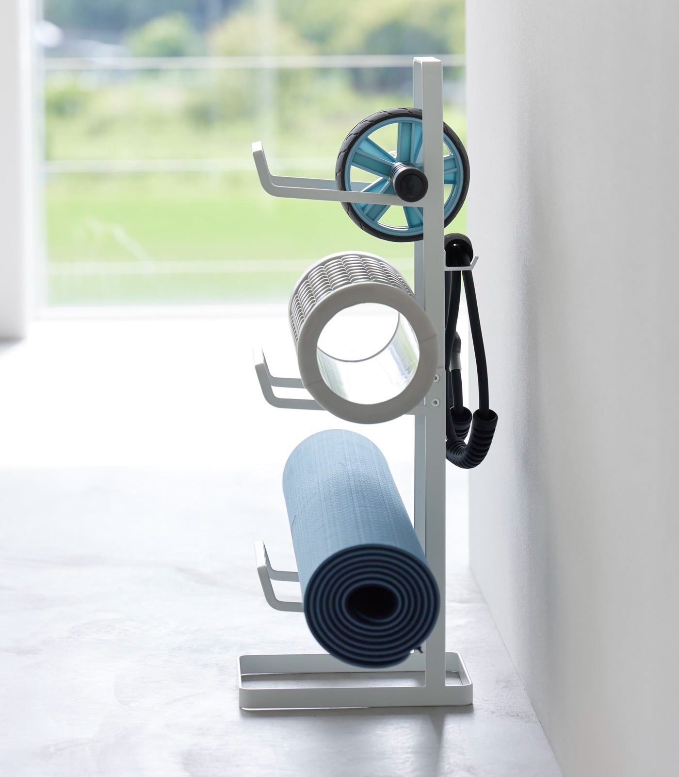 Yamazaki Home · Steel Fitness Equipment Storage Rack | socius design in Rochester, MN