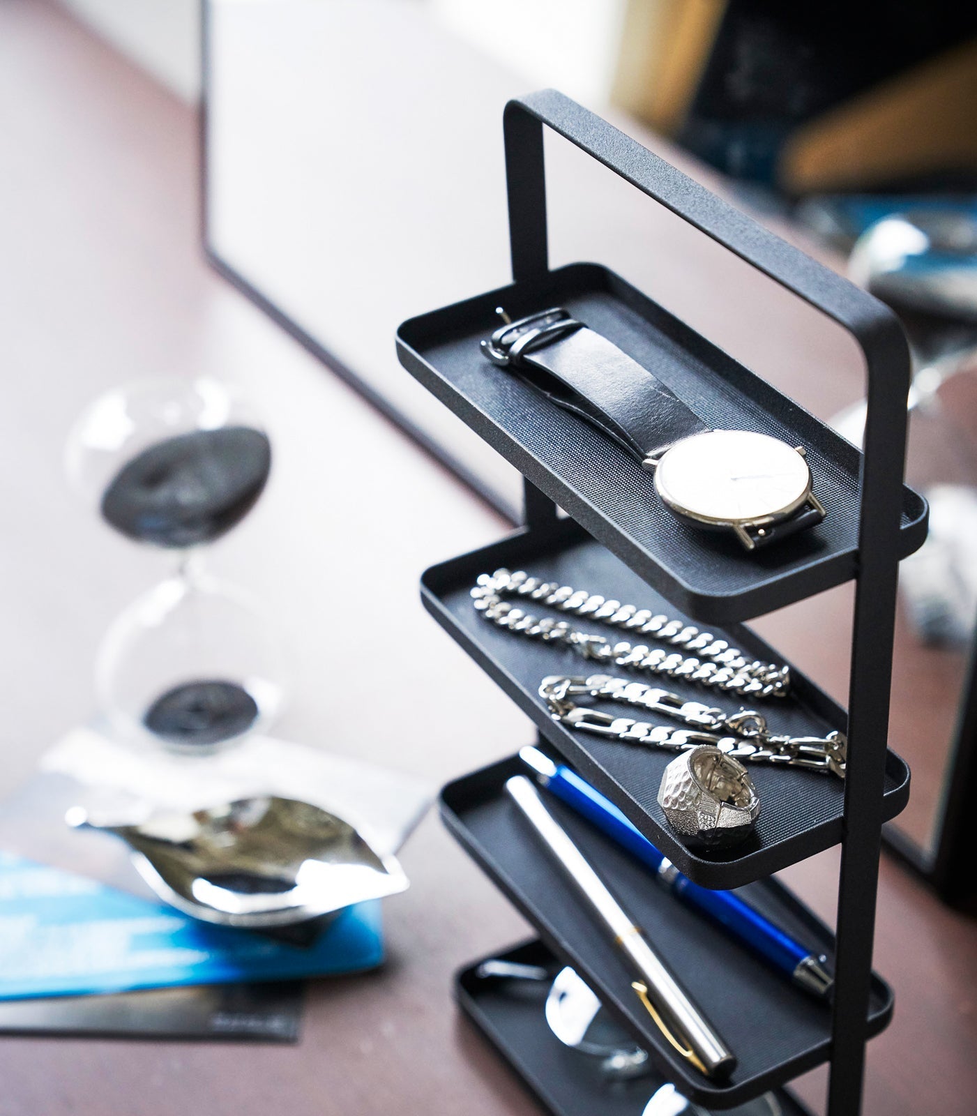 Yamazaki Home · Steel Jewelry Stand | socius design in Rochester, MN