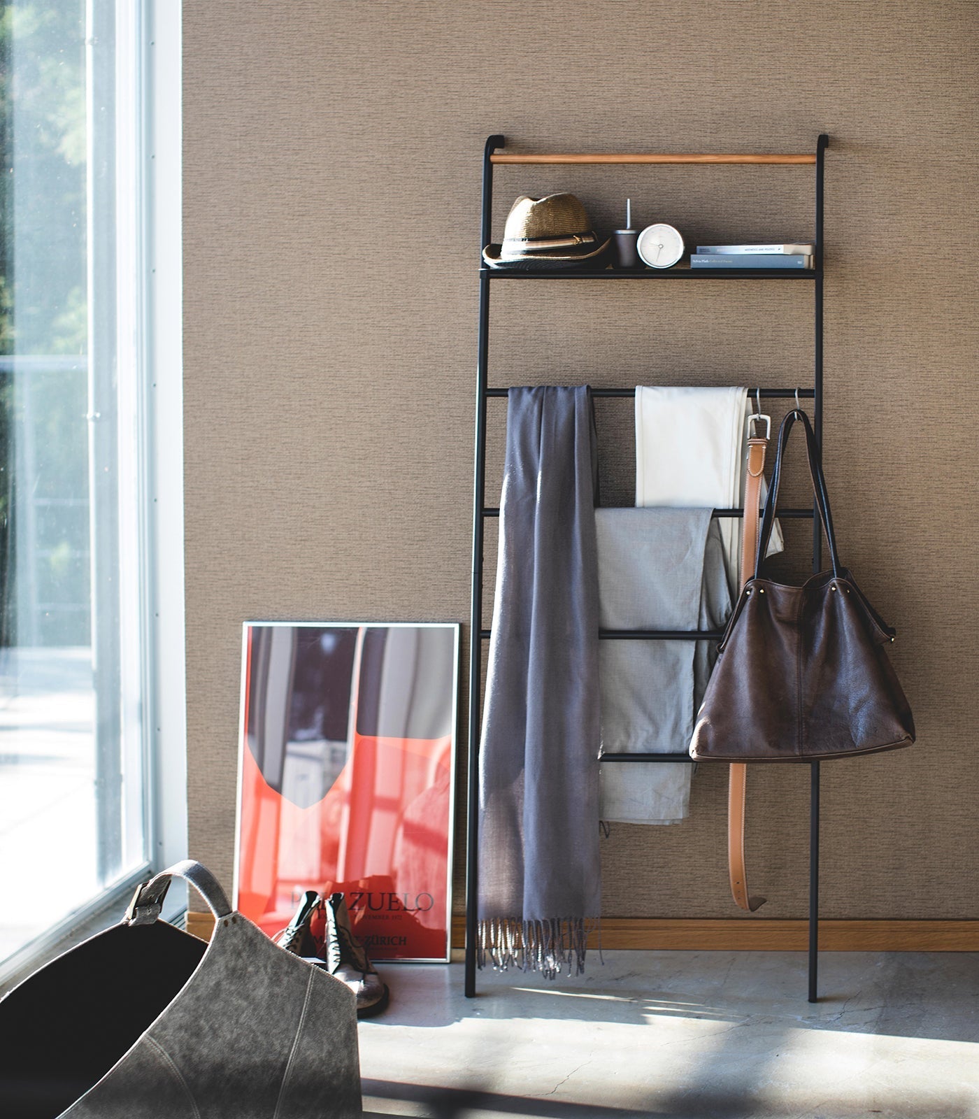 Yamazaki Home · Steel Leaning Storage Ladder · Yamazaki Home | socius design in Rochester, MN