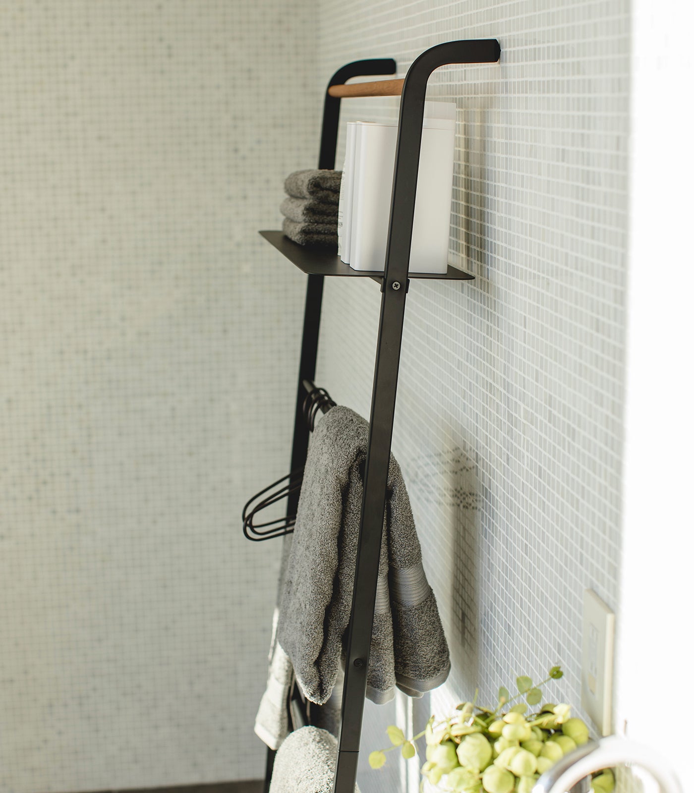Yamazaki Home · Steel Leaning Storage Ladder · Yamazaki Home | socius design in Rochester, MN