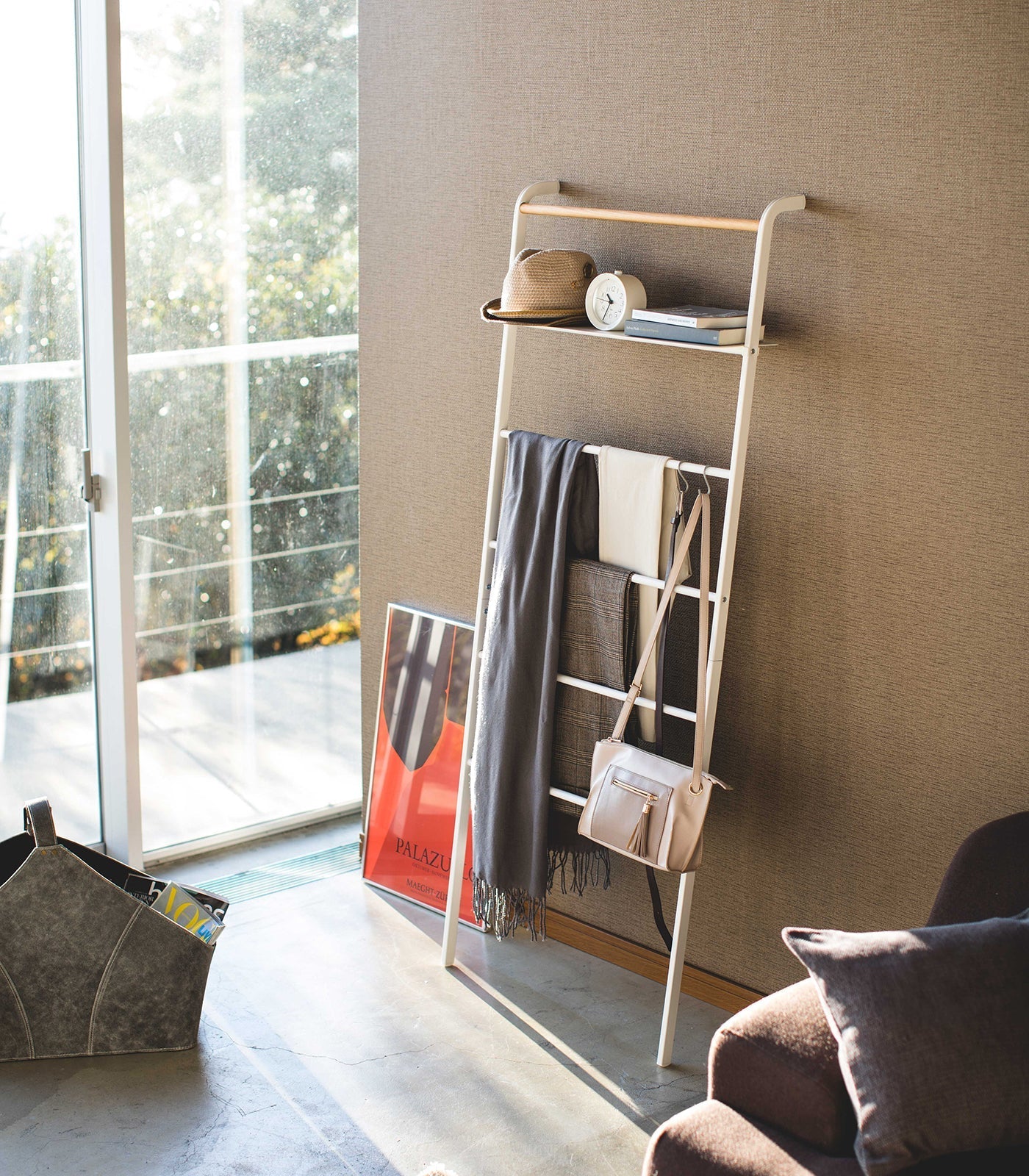 Yamazaki Home · Steel Leaning Storage Ladder · Yamazaki Home | socius design in Rochester, MN
