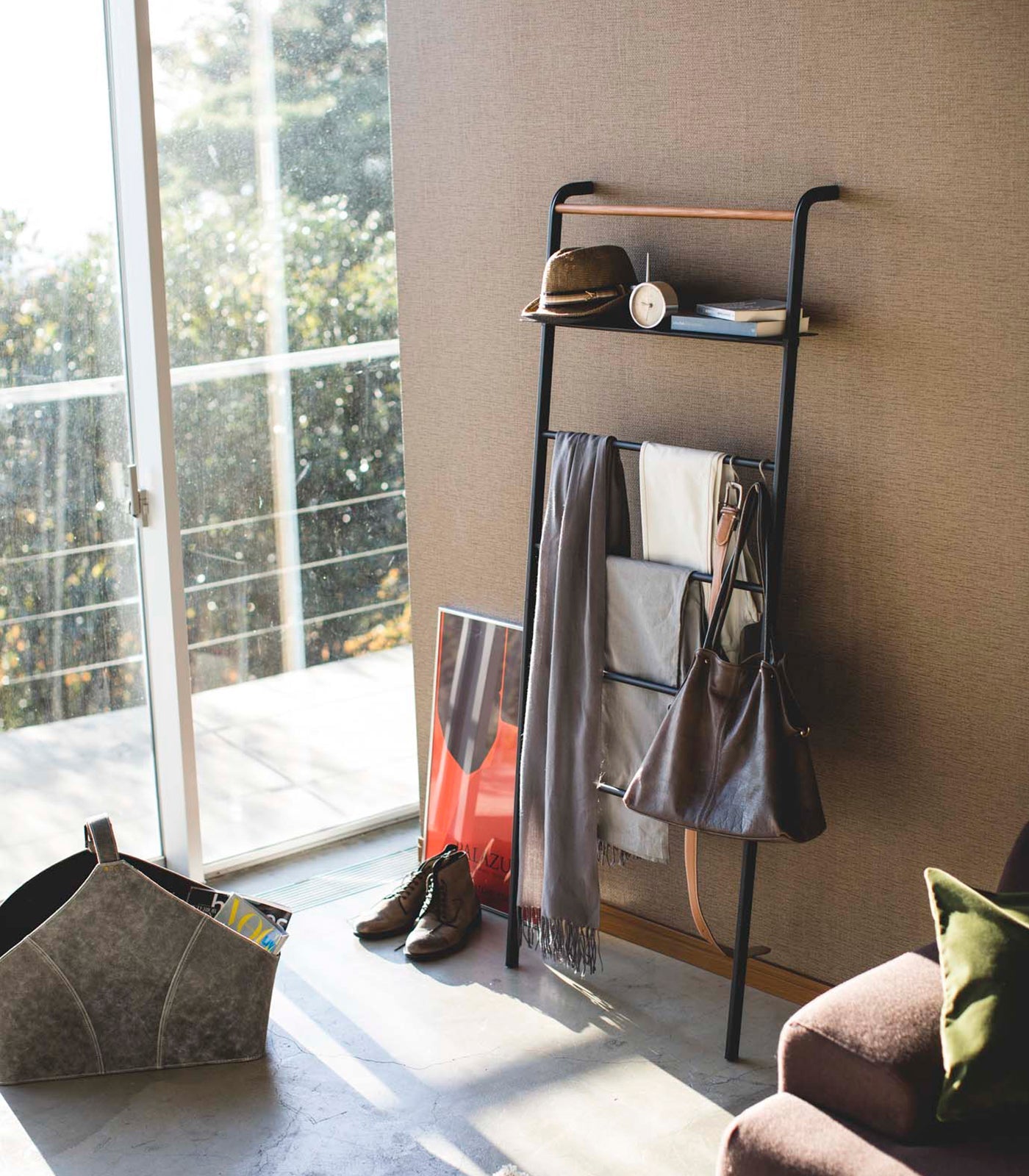 Yamazaki Home · Steel Leaning Storage Ladder · Yamazaki Home | socius design in Rochester, MN