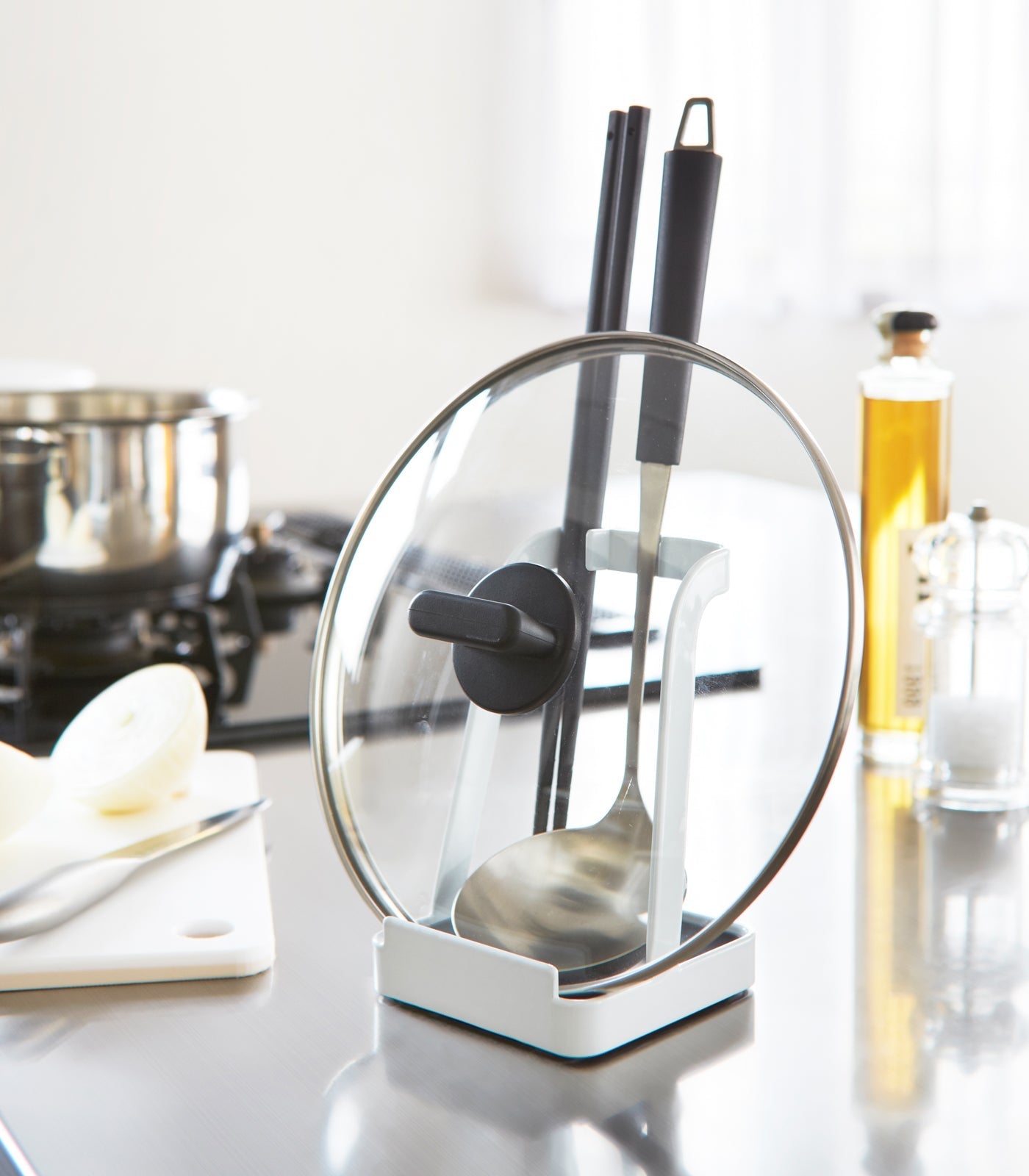 Yamazaki Home · Steel Lid & Ladle Stand | socius design in Rochester, MN