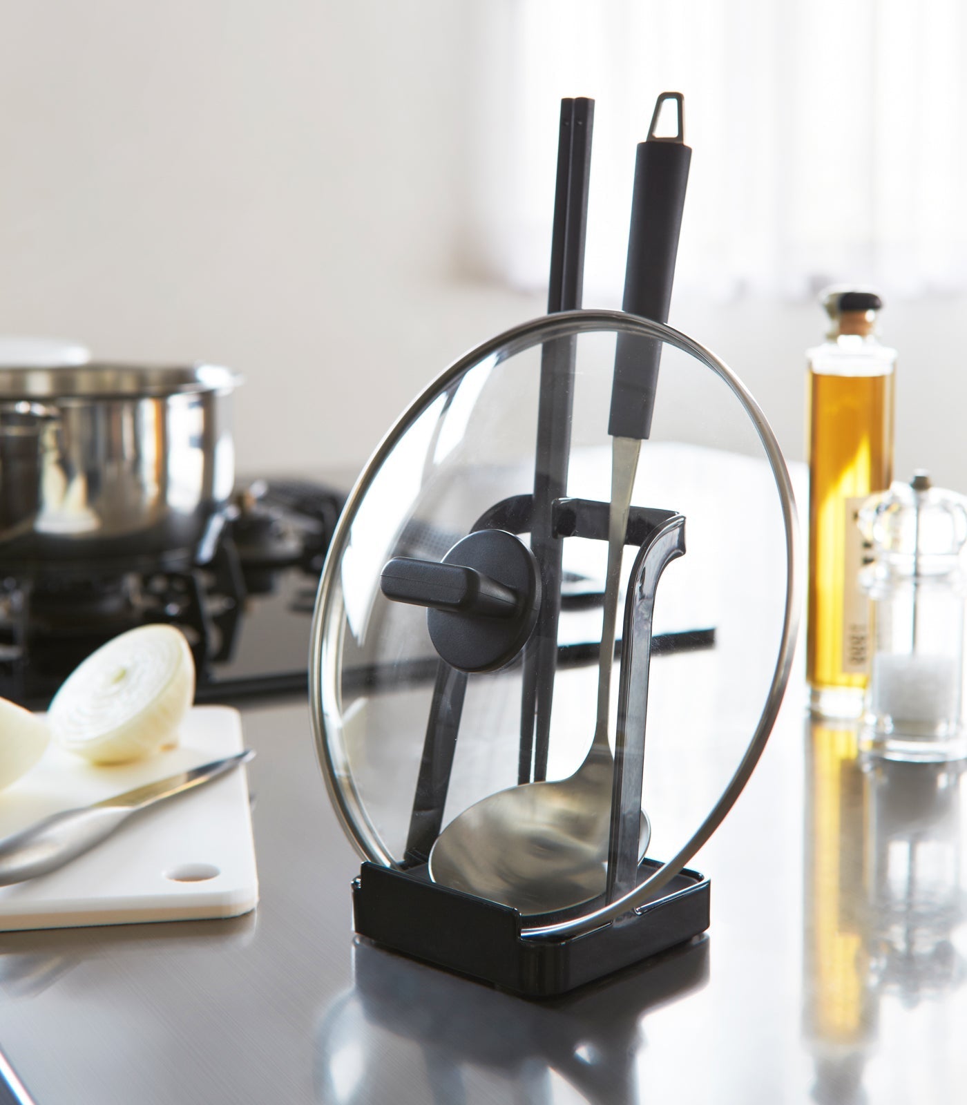 Yamazaki Home · Steel Lid & Ladle Stand | socius design in Rochester, MN