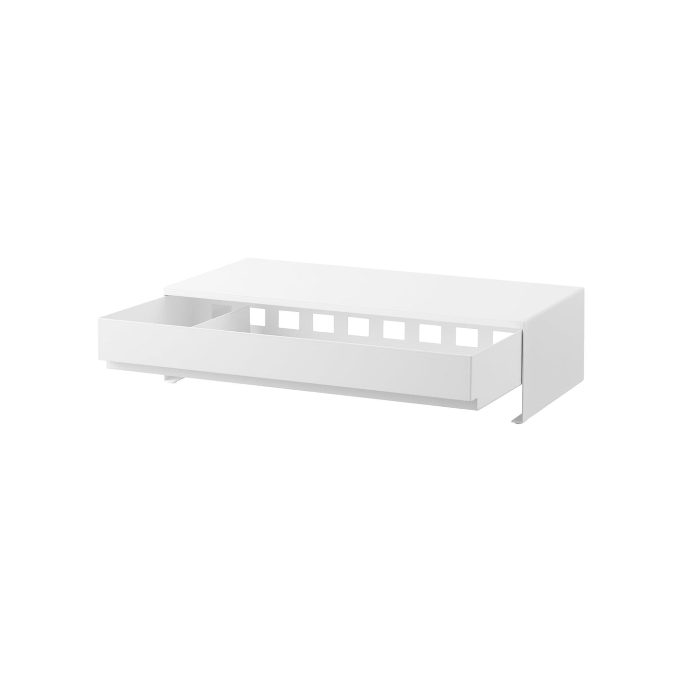 Yamazaki Home · Steel Monitor Stand With Drawer | socius design in Rochester, MN