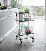Yamazaki Home · Steel Rolling Utility Cart (32" H) | socius design in Rochester, MN