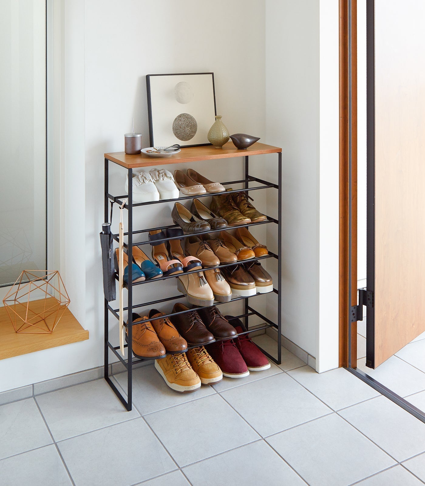 Yamazaki Home · Steel Six - Tier Shoe Rack (34" H) · Yamazaki Home | socius design in Rochester, MN