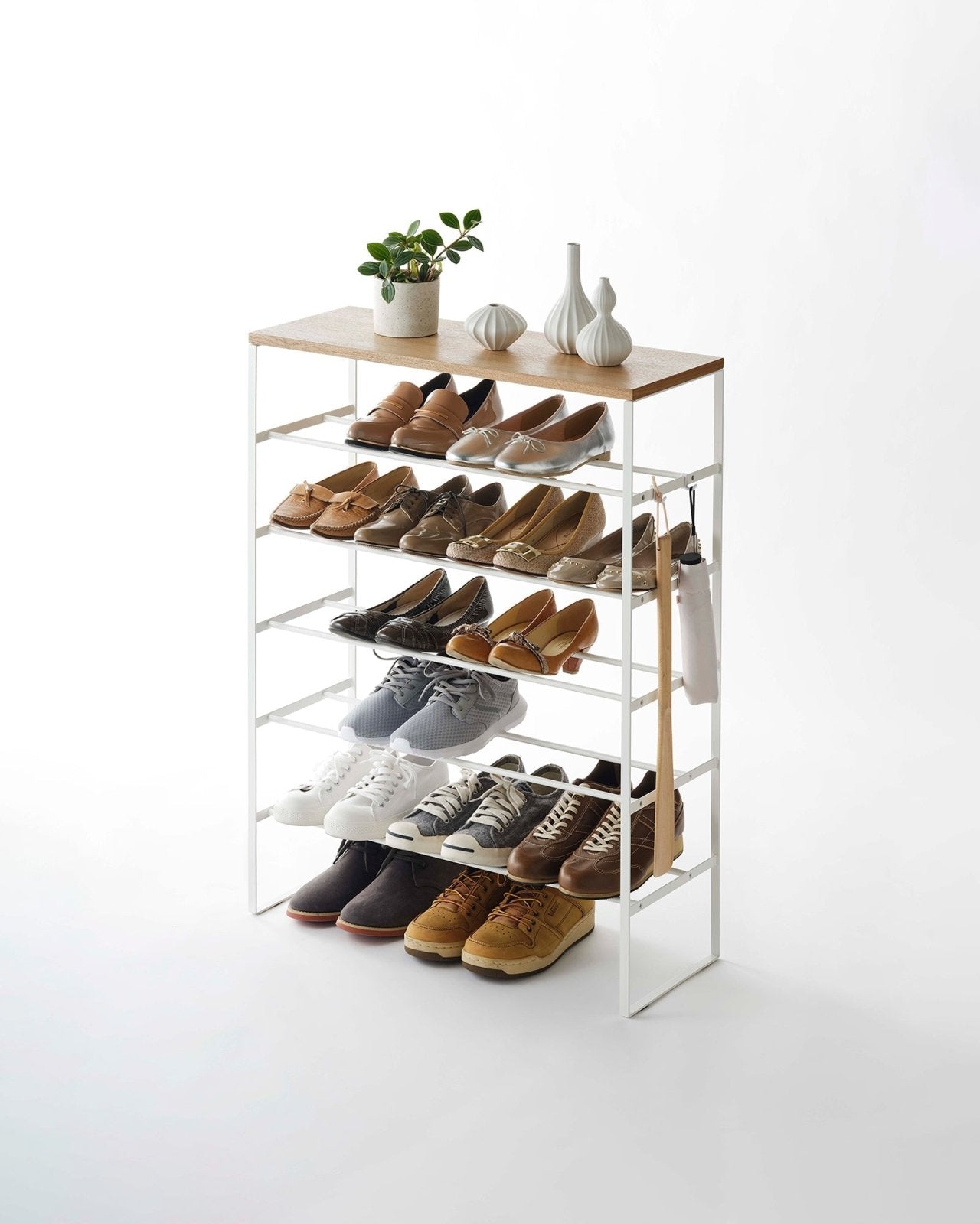 Yamazaki Home · Steel Six - Tier Shoe Rack (34" H) · Yamazaki Home | socius design in Rochester, MN