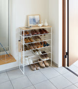 Yamazaki Home · Steel Six - Tier Shoe Rack (34" H) · Yamazaki Home | socius design in Rochester, MN