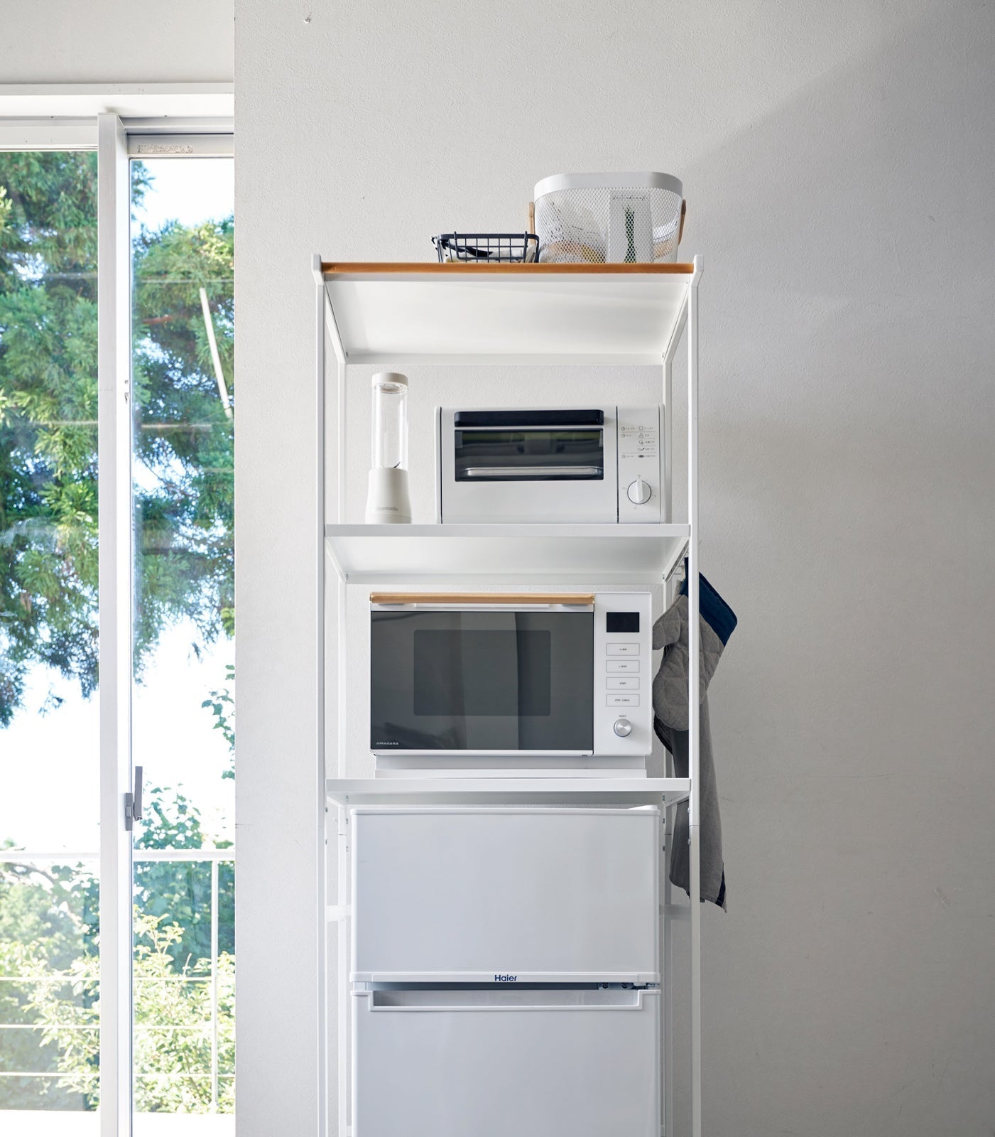 Yamazaki Home · Steel Storage Rack - 67" H (Fridge) | socius design in Rochester, MN