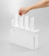 Yamazaki Home · Steel Utensil & Thin Cutting Board Holder | socius design in Rochester, MN