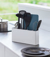 Yamazaki Home · Steel Utensil & Thin Cutting Board Holder | socius design in Rochester, MN