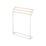 Yamazaki Home · Steel + Wood Bath Towel Rack (32" H) · Yamazaki Home | socius design in Rochester, MN