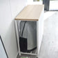 Yamazaki Home · Steel + Wood Entryway Storage Organizer & Bench (18" H) | socius design in Rochester, MN