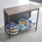 Yamazaki Home · Steel + Wood Entryway Storage Organizer & Bench (18" H) | socius design in Rochester, MN