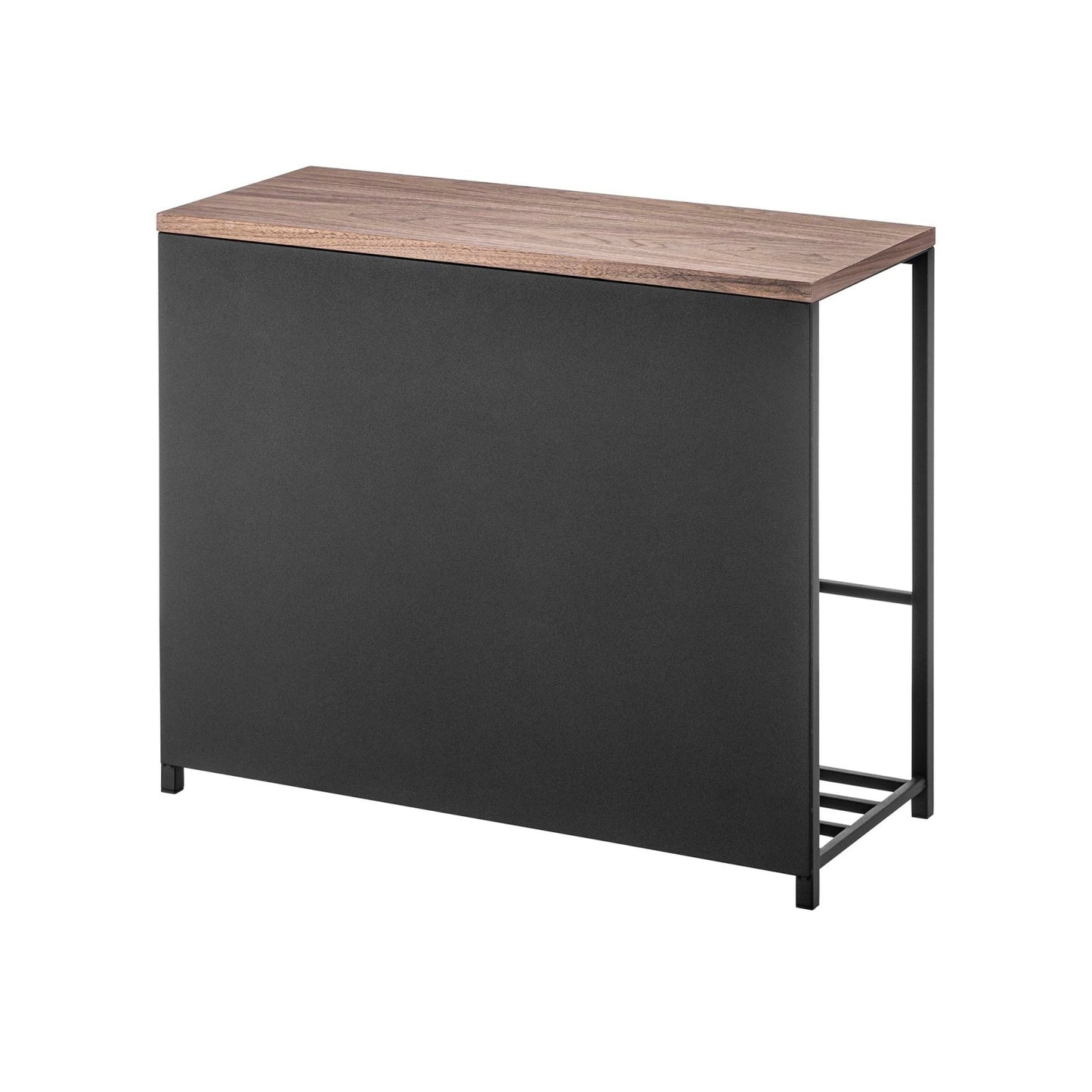 Yamazaki Home · Steel + Wood Entryway Storage Organizer & Bench (18" H) | socius design in Rochester, MN