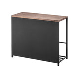 Yamazaki Home · Steel + Wood Entryway Storage Organizer & Bench (18" H) | socius design in Rochester, MN