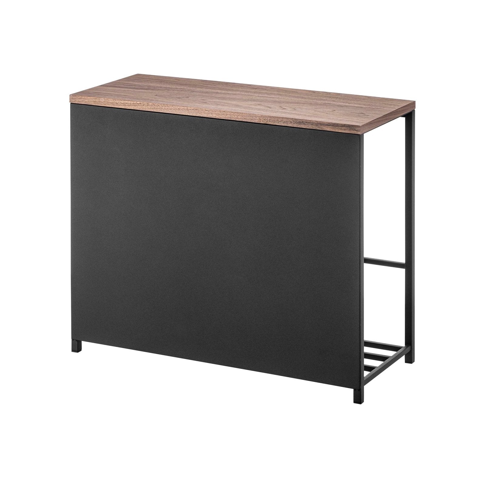 Yamazaki Home · Steel + Wood Entryway Storage Organizer & Bench (18" H) | socius design in Rochester, MN