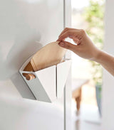 Yamazaki Home · Steel + Wood Magnetic Coffee Filter Case - Size 04 | socius design in Rochester, MN