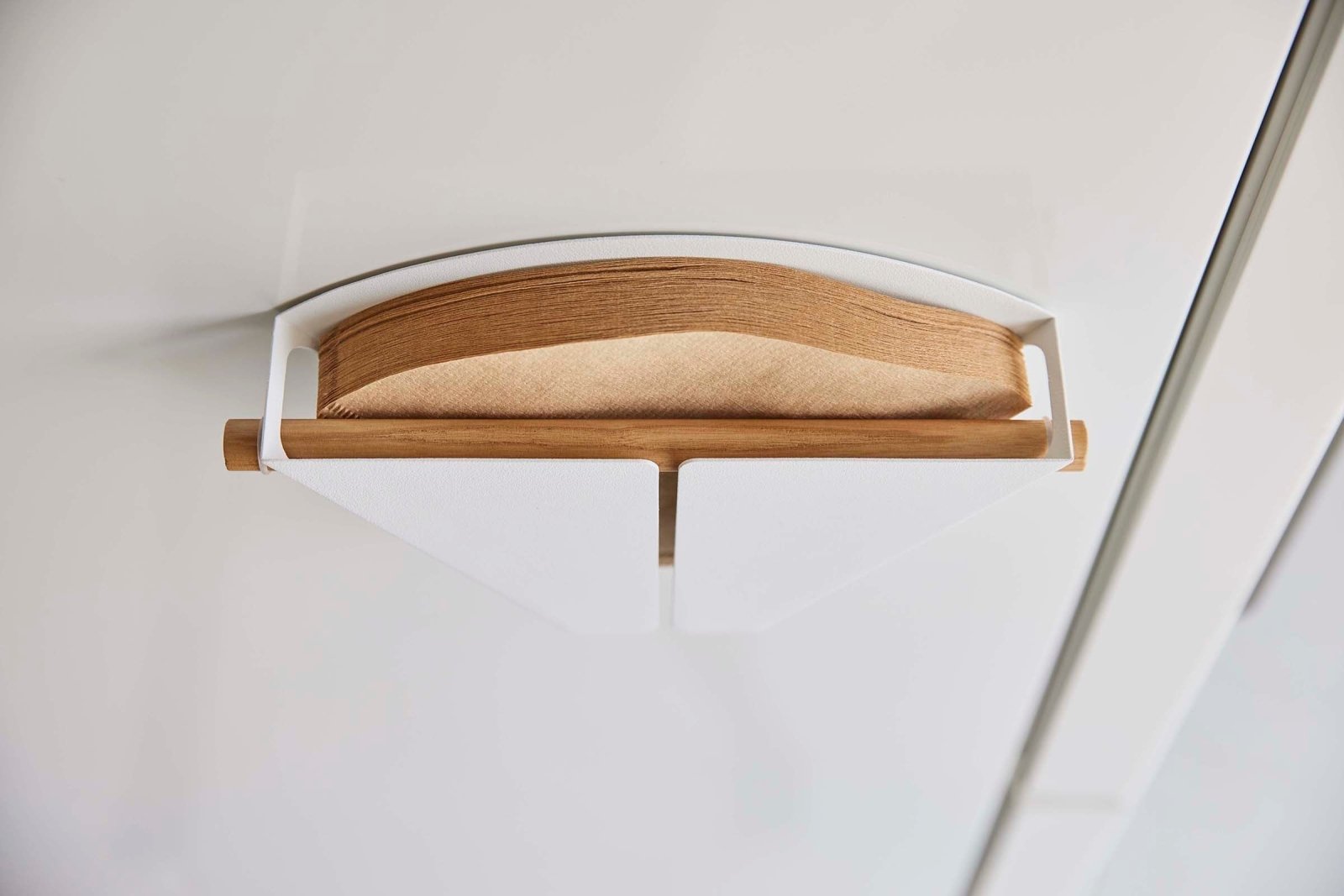 Yamazaki Home · Steel + Wood Magnetic Coffee Filter Case - Size 04 | socius design in Rochester, MN