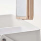 Yamazaki Home · Steel + Wood Makeup Organizer with Mirror · Yamazaki Home | socius design in Rochester, MN