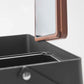 Yamazaki Home · Steel + Wood Makeup Organizer with Mirror · Yamazaki Home | socius design in Rochester, MN
