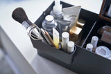 Yamazaki Home · Steel + Wood Makeup Organizer with Mirror · Yamazaki Home | socius design in Rochester, MN