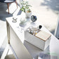 Yamazaki Home · Steel + Wood Makeup Organizer with Mirror · Yamazaki Home | socius design in Rochester, MN