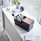Yamazaki Home · Steel + Wood Makeup Organizer with Mirror · Yamazaki Home | socius design in Rochester, MN