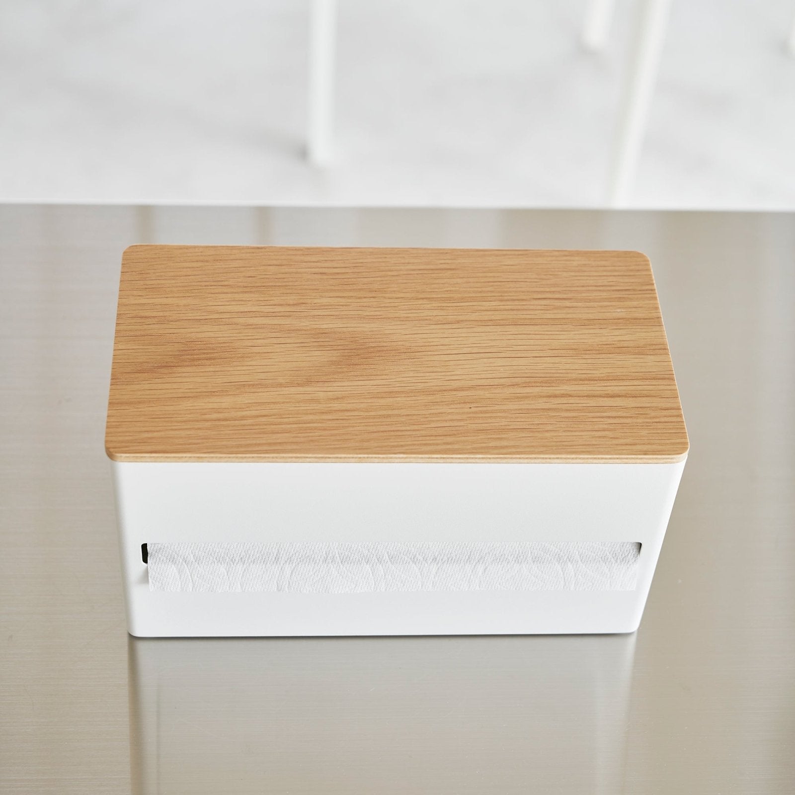 Yamazaki Home · Steel + Wood Paper Towel Dispenser | socius design in Rochester, MN