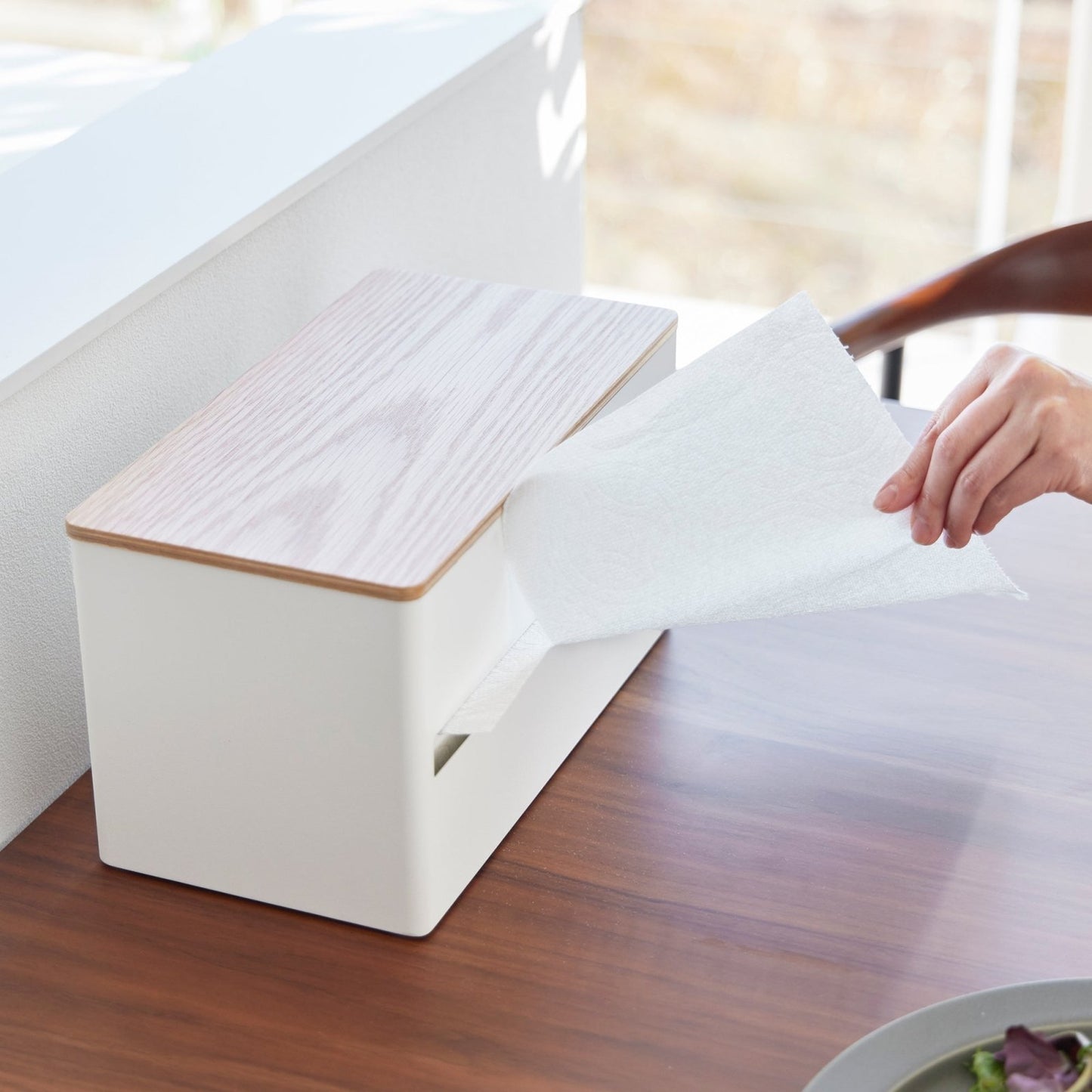 Yamazaki Home · Steel + Wood Paper Towel Dispenser | socius design in Rochester, MN