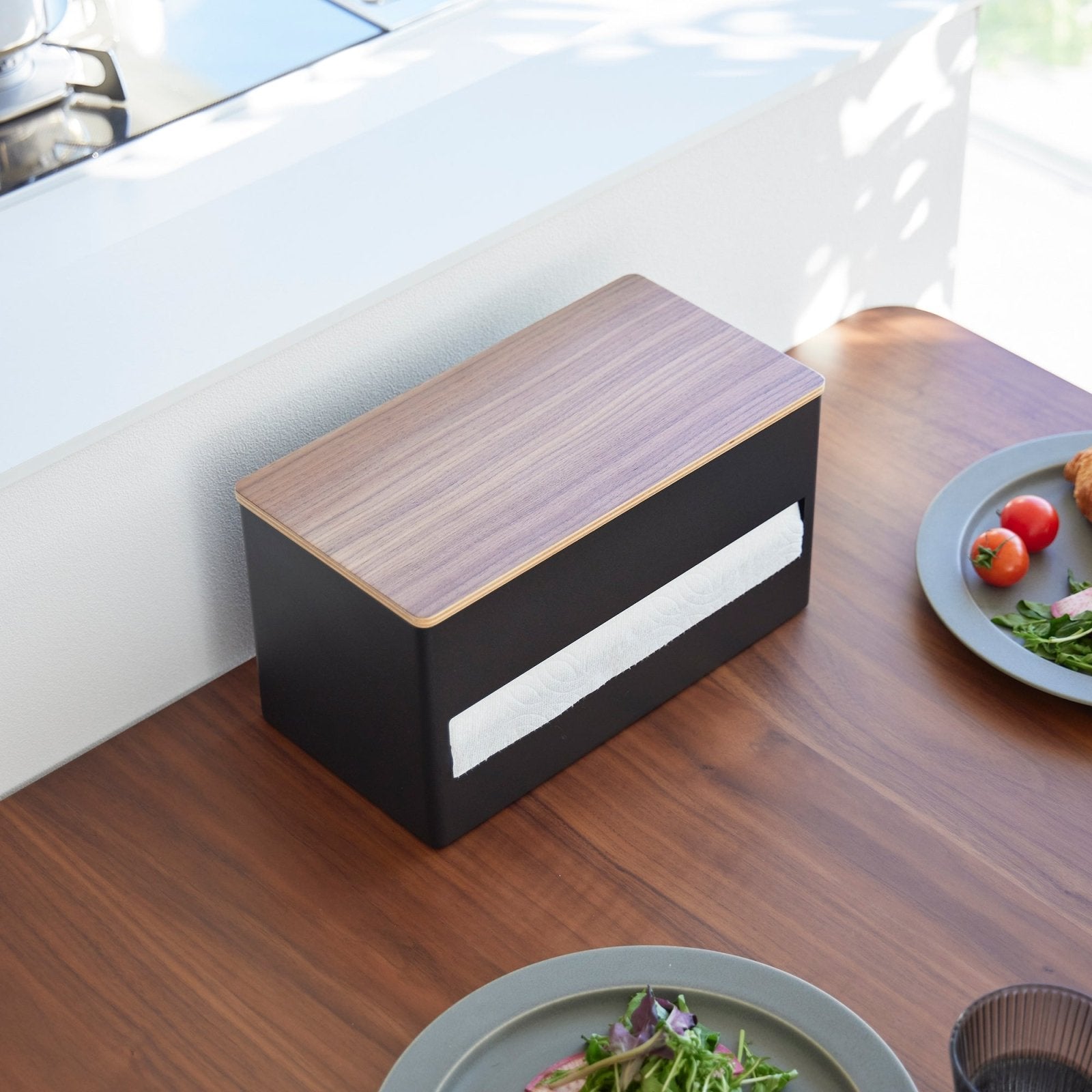 Yamazaki Home · Steel + Wood Paper Towel Dispenser | socius design in Rochester, MN