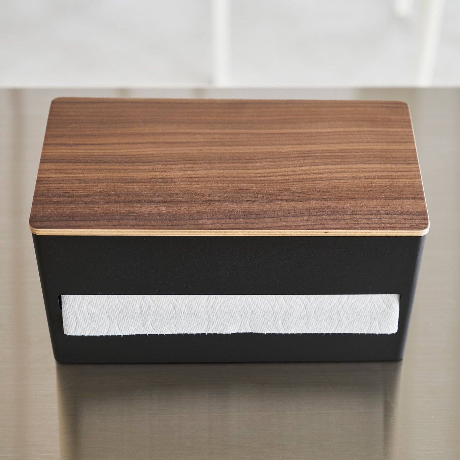 Yamazaki Home · Steel + Wood Paper Towel Dispenser | socius design in Rochester, MN