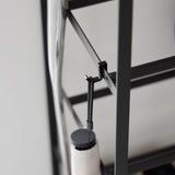Yamazaki Home · Steel + Wood Rolling Five - Tier Shoe Rack (34.25"H) | socius design in Rochester, MN