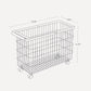 Yamazaki Home · Steel + Wood Rolling Wire Basket (15" H) | socius design in Rochester, MN