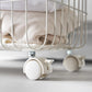 Yamazaki Home · Steel + Wood Rolling Wire Basket (15" H) | socius design in Rochester, MN