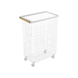 Yamazaki Home · Steel + Wood Rolling Wire Basket | socius design in Rochester, MN