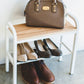 Yamazaki Home · Steel + Wood Shoe Organizer & Bench (18" H) · Yamazaki Home | socius design in Rochester, MN