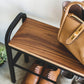 Yamazaki Home · Steel + Wood Shoe Organizer & Bench (18" H) · Yamazaki Home | socius design in Rochester, MN