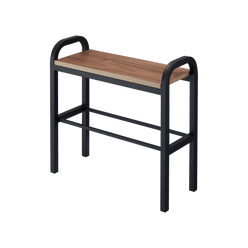 Yamazaki Home · Steel + Wood Shoe Organizer & Bench (18" H) · Yamazaki Home | socius design in Rochester, MN