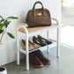 Yamazaki Home · Steel + Wood Shoe Organizer & Bench (18" H) · Yamazaki Home | socius design in Rochester, MN