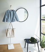 Yamazaki Home · Steel + Wood Single Side Coat Rack · Yamazaki Home | socius design in Rochester, MN