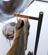 Yamazaki Home · Steel + Wood Single Side Coat Rack · Yamazaki Home | socius design in Rochester, MN