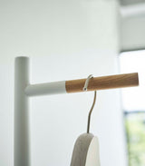 Yamazaki Home · Steel + Wood Single Side Coat Rack · Yamazaki Home | socius design in Rochester, MN