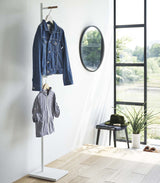 Yamazaki Home · Steel + Wood Single Side Coat Rack · Yamazaki Home | socius design in Rochester, MN